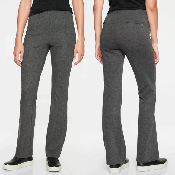 Athleta Pants - Athleta Gray Siena Flared Stretchy Athletic Pants